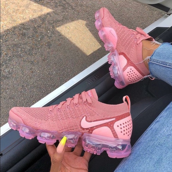 womens nike vapormax flyknit 2 pink
